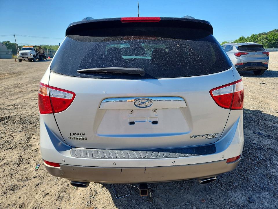2010 Hyundai Veracruz VIN KM8NU4CC6AU131804 COPART salvage auction — FRONT END, Ar - Cert Of Title-Salvage, sold $1,450 on 2026-07-08 (photo 6)
