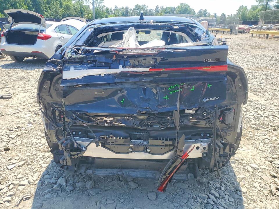 2024 Toyota Prius VIN JTDADABU8R3017963 COPART salvage auction — REAR END, Md - Cert Of Salvage > 75% Damage, sold $7,700 on 2026-07-28 (photo 6)