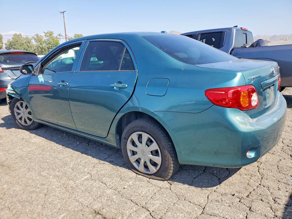 2009 Toyota Corolla VIN JTDBL40E099028389 COPART salvage auction — FRONT END, Ca - Salvage Certificate, sold $800 on 2026-07-06 (photo 2)