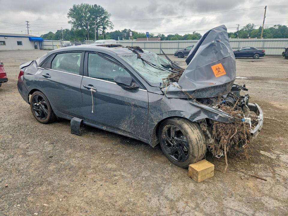 2026 Hyundai Elantra VIN KMHLS4DG3TU183067 COPART salvage auction — ALL OVER, LA - CERT OF TITLE-SALVAGE, sold $250 on 2026-07-23 (photo 4)