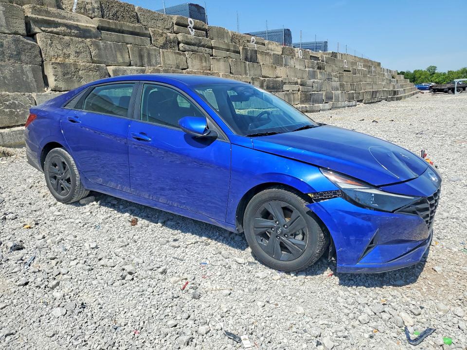 2022 Hyundai Elantra VIN KMHLM4AG2NU271724 COPART salvage auction — FRONT END, Oh - Cert Of Title-Salvage, sold $3,500 on 2026-07-17 (photo 4)