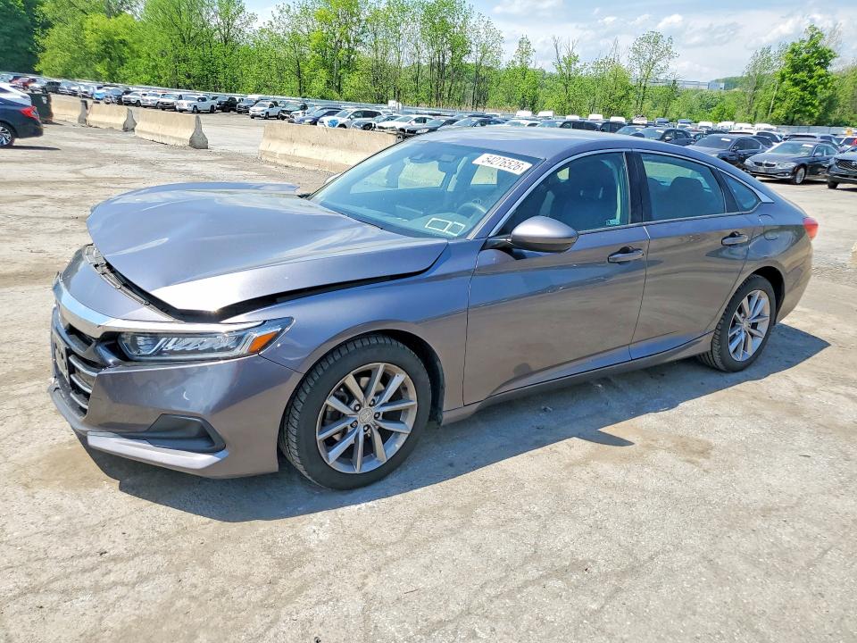 2021 Honda Accord VIN 1HGCV1F17MA071377 COPART salvage auction — FRONT END, Ny - Mv-907A Salvage Certificate, sold $4,300 on 2026-07-09 (photo 1)