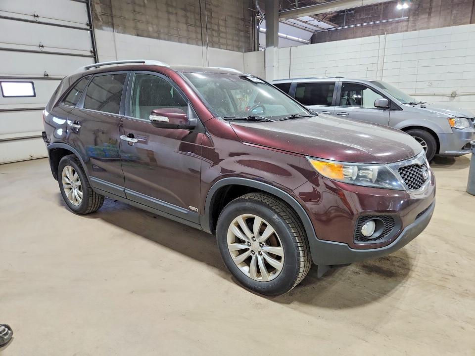 2011 Kia Sorento VIN 5XYKUDA16BG118465 COPART salvage auction — MECHANICAL, Mn - Cert Of Title-Salvage, sold $250 on 2026-07-21 (photo 4)
