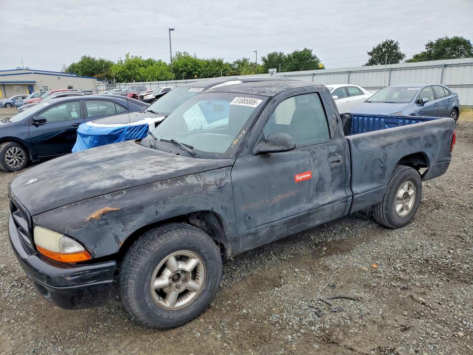 1997 Dodge Dakota VIN 1B7FL26X4VS252332 COPART salvage auction — REAR END, Ca - Salvage Certificate, sold $175 on 2026-07-09 (photo 1)