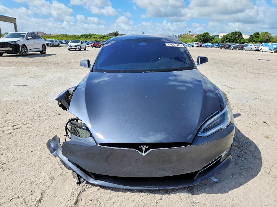 2019 Tesla Model s VIN 5YJSA1E28KF305109 COPART salvage auction — FRONT END, Fl - Cert Of Title Slvg Rebuildable, sold $7,200 on 2026-07-16 (photo 5)