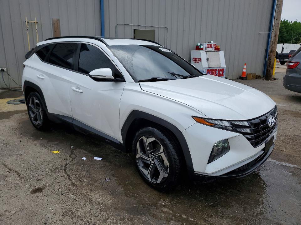 2022 Hyundai Tucson VIN 5NMJF3AEXNH006832 COPART salvage auction — SIDE, TN - SALVAGE CERTIFICATE, sold $7,700 on 2026-07-30 (photo 4)