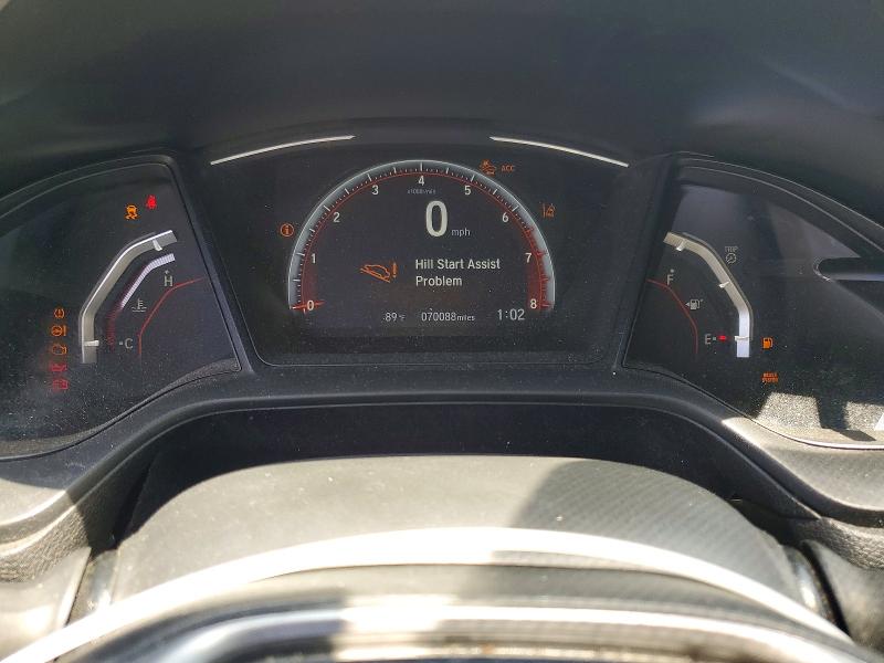 2019 Honda Civic VIN SHHFK7H49KU401313 COPART salvage auction — MINOR DENT/SCRATCHES, CA - SALVAGE CERTIFICATE, sold $5,800 on 2026-07-23 (photo 9)