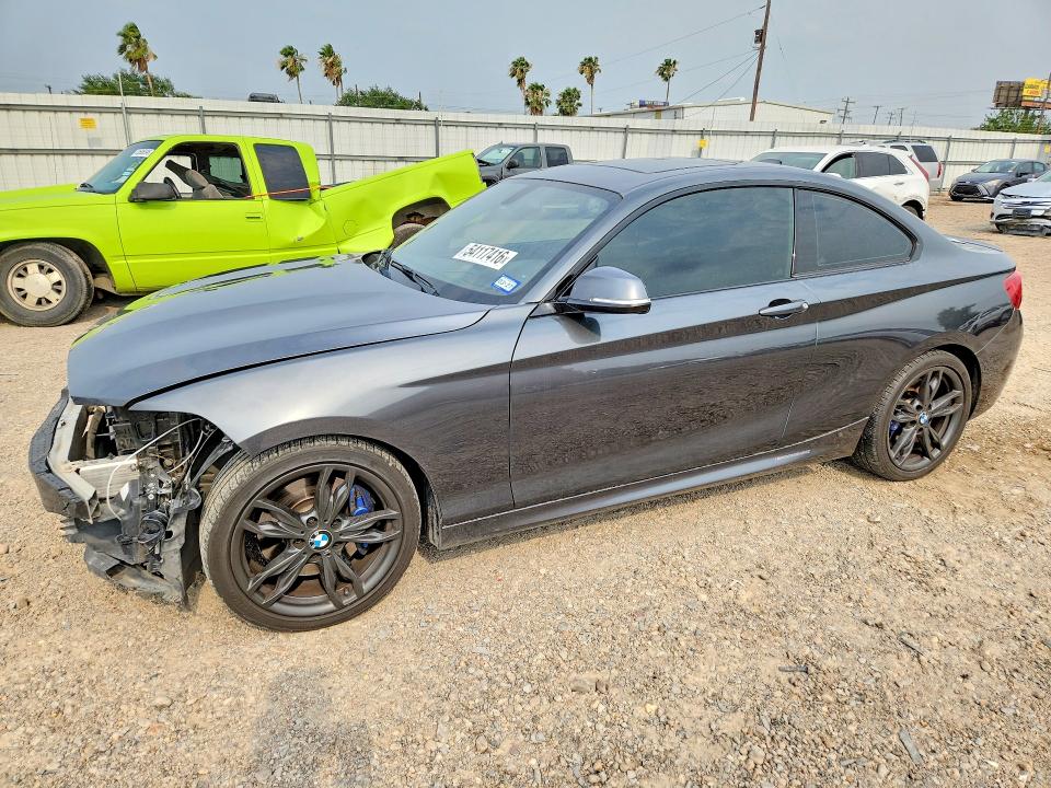2016 BMW M2 VIN WBA1J7C53GV359807 COPART salvage auction — FRONT END, Tx - Salvage Vehicle Title, sold $7,300 on 2026-07-22 (photo 1)