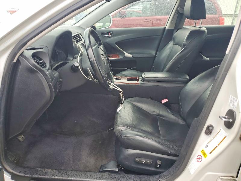 2007 Lexus Is 250 VIN JTHCK262575009686 COPART salvage auction — FRONT END, Pa - Certificate Of Salvage, sold $400 on 2026-07-21 (photo 7)
