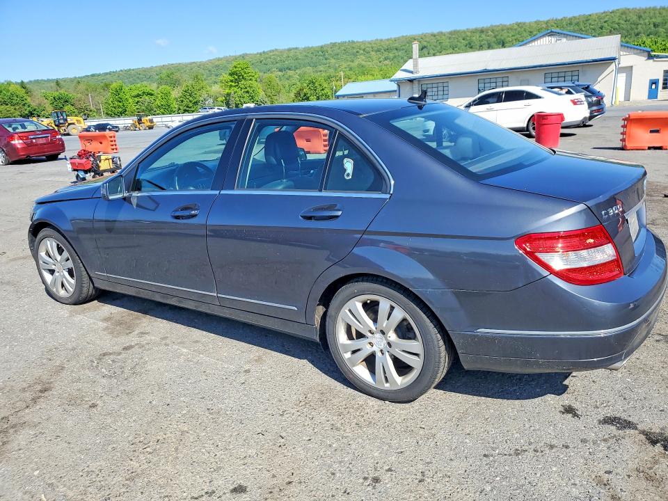 2010 Mercedes-benz C class VIN WDDGF8BB5AF430797 COPART salvage auction — FRONT END, Pa - Certificate Of Salvage, sold $1,300 on 2026-07-07 (photo 2)