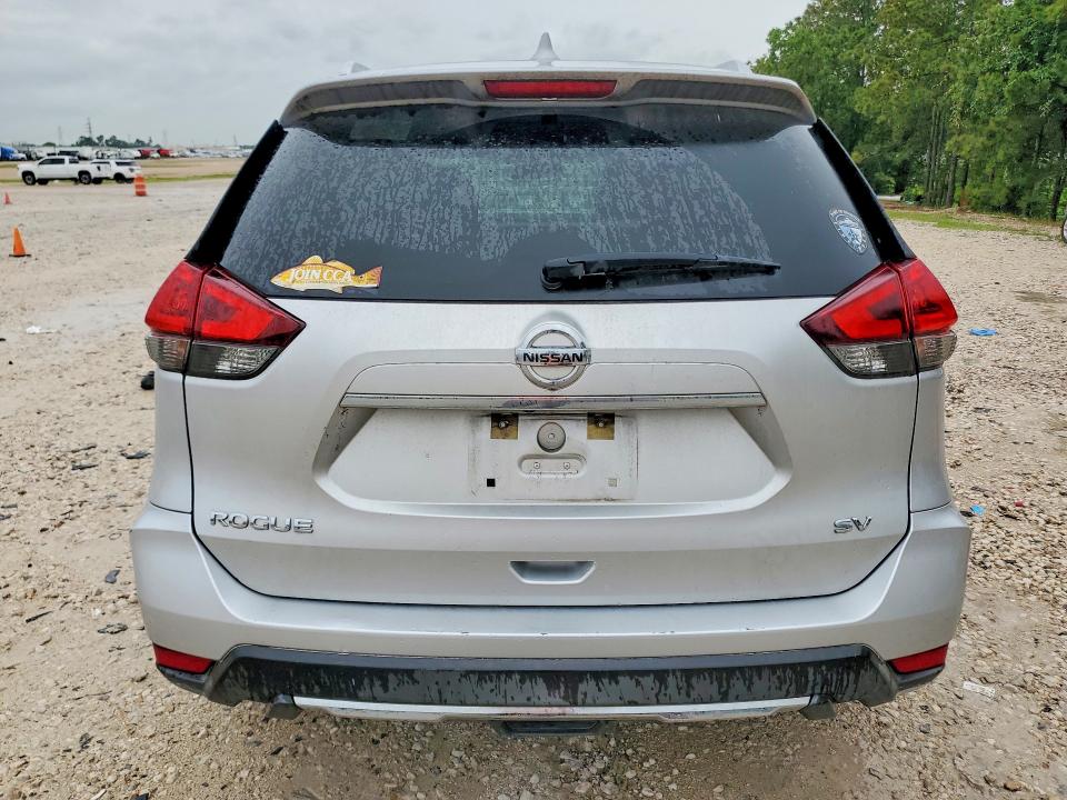 2018 Nissan Rogue VIN KNMAT2MT7JP510284 COPART salvage auction — FRONT END, Tx - Salvage Vehicle Title, sold $2,050 on 2026-07-31 (photo 6)
