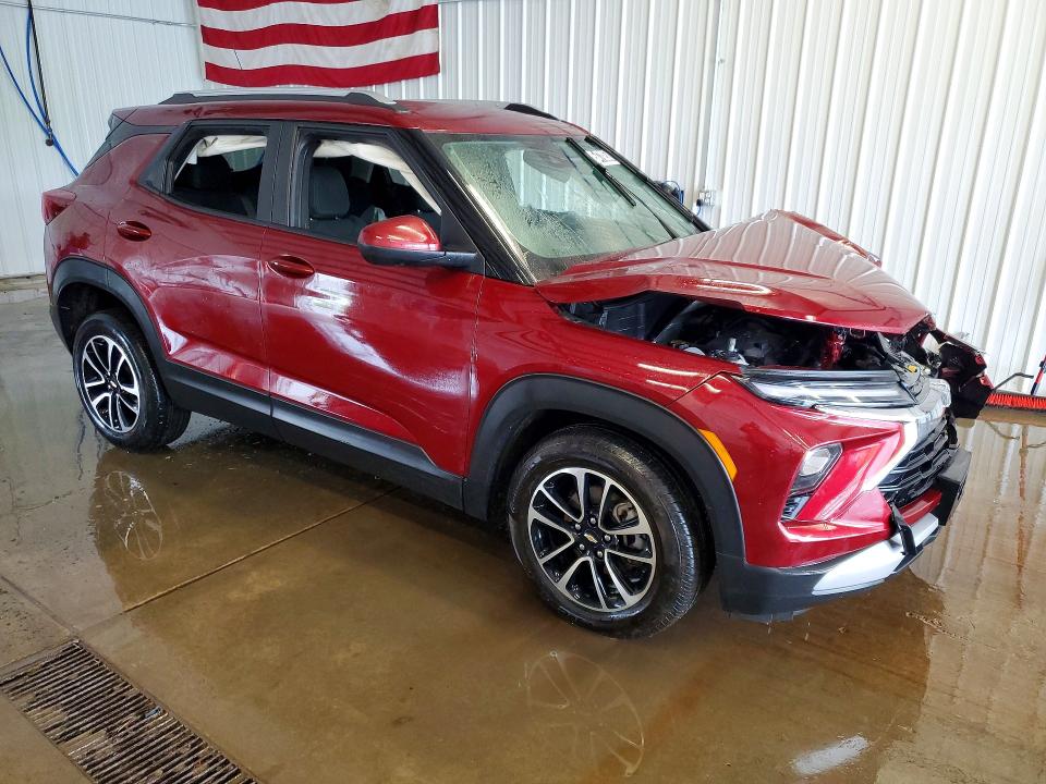 2025 Chevrolet Trailblazer VIN KL79MRSL1SB036324 COPART salvage auction — ROLLOVER, Fl - Cert Of Title Slvg Rebuildable (P), sold $1,000 on 2026-07-09 (photo 4)