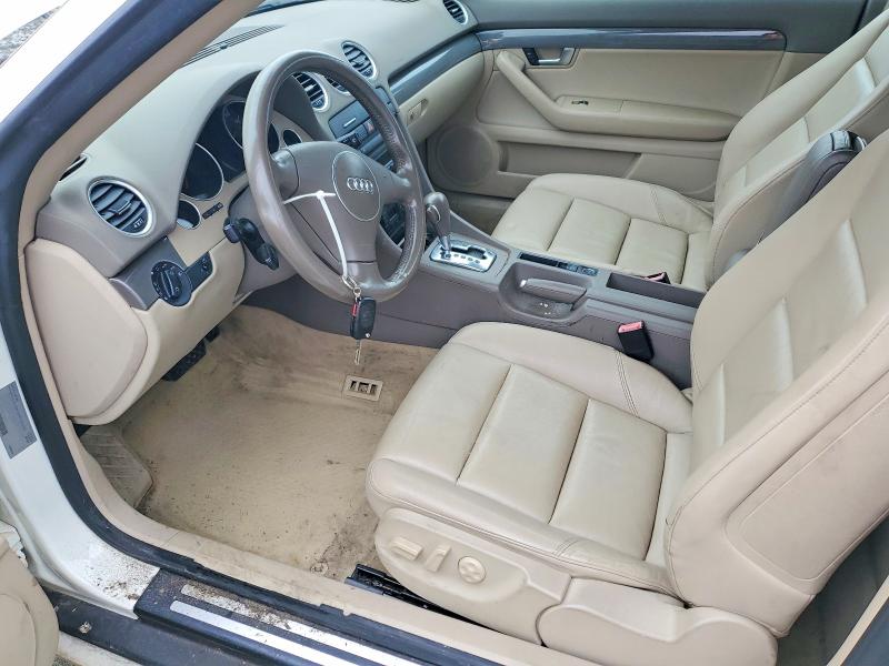 2005 Audi A4 VIN WAUAC48H85K006957 COPART salvage auction — FRONT END, Nj - Cert Of Title-Salvage, sold $325 on 2026-07-20 (photo 7)