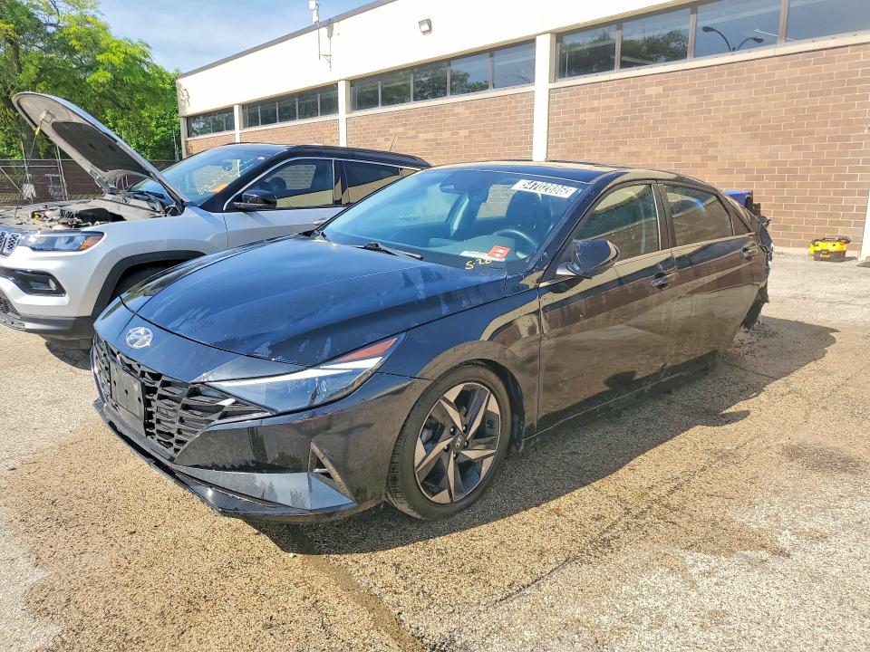 2023 Hyundai Elantra VIN KMHLP4AG0PU405981 COPART salvage auction — UNDERCARRIAGE, IL - CERTIFICATE OF TITLE, sold $275 on 2026-07-23 (photo 1)