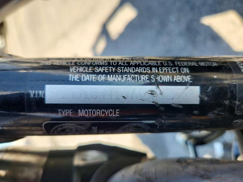 2007 Harley-davidson Fxdl VIN 1HD1GN4187K322253 COPART salvage auction — ALL OVER, Nv - Salvage Title, sold $725 on 2026-07-02 (photo 9)