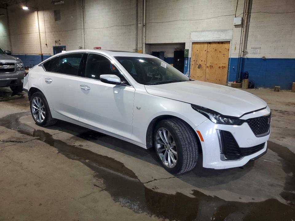 2023 Cadillac Ct5 VIN 1G6DS5RK3P0157466 COPART salvage auction — REAR END, Mi - Certificate Of Title, sold $15,200 on 2026-07-10 (photo 4)