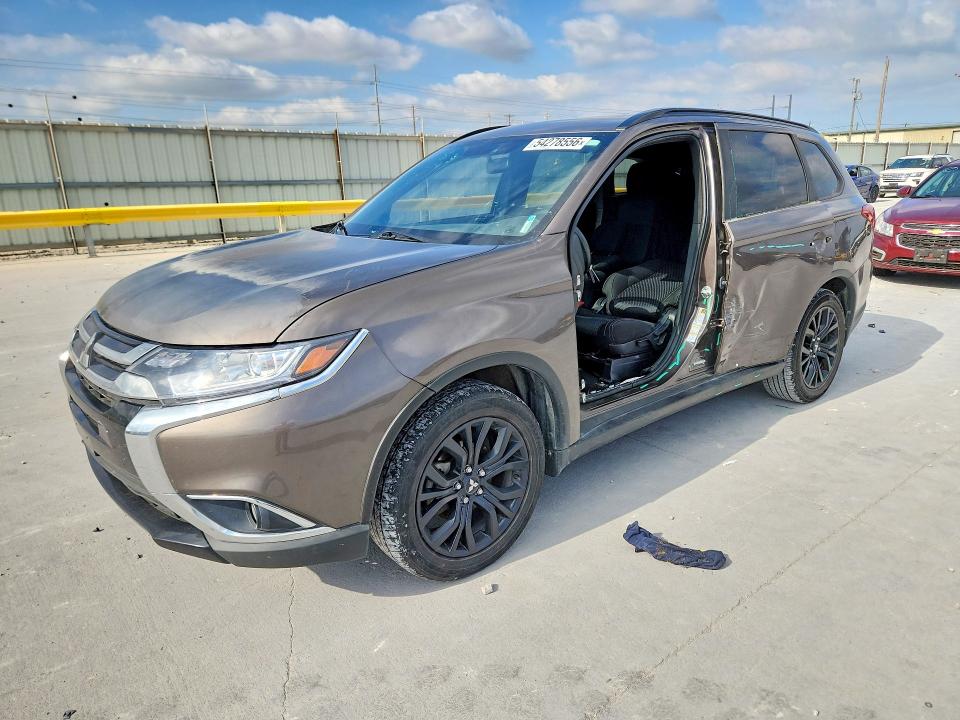 2018 Mitsubishi Outlander VIN JA4AD3A3XJZ064153 COPART salvage auction — SIDE, Tx - Salvage Vehicle Title, sold $2,800 on 2026-07-07 (photo 1)
