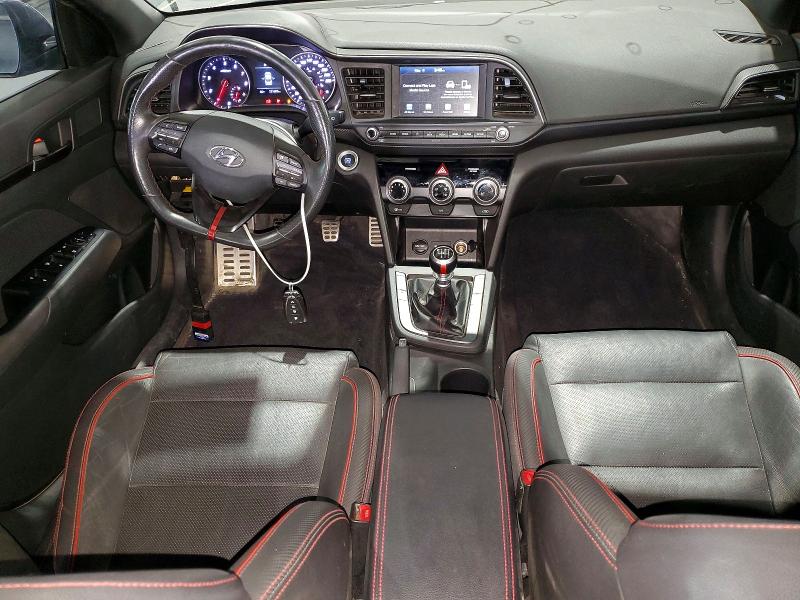 2019 Hyundai Elantra VIN KMHD04LB7KU865898 COPART salvage auction — NORMAL WEAR, Ab - Bos - Active, sold $6,600 on 2026-07-03 (photo 8)