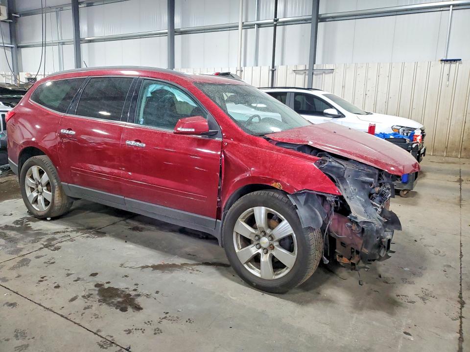 2011 Chevrolet Traverse VIN 1GNKVGED8BJ104450 COPART salvage auction — FRONT END, Mn - Cert Of Title-Salvage, sold $650 on 2026-07-09 (photo 4)