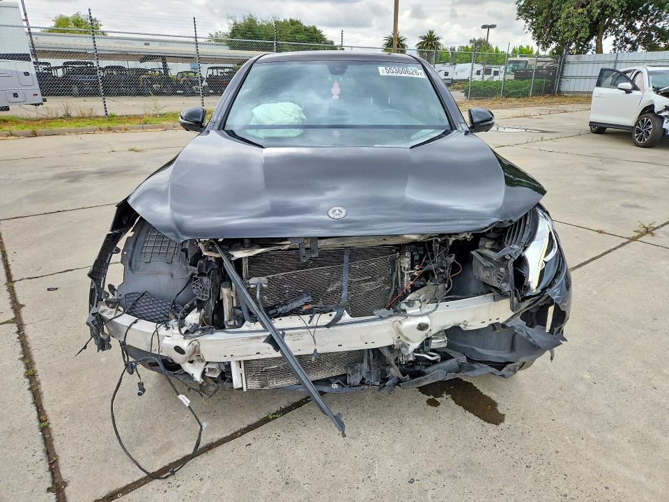 2019 Mercedes-benz Glc VIN WDC0J4KB7KF570123 COPART salvage auction — FRONT END, Ca - Salvage Certificate, sold $7,300 on 2026-08-13 (photo 5)