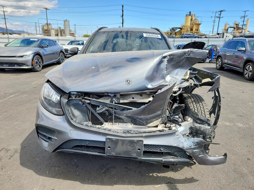 2019 Mercedes-benz Glc VIN WDC0G4JB3KV162725 COPART salvage auction — FRONT END, Ca - Salvage Certificate, sold $4,750 on 2026-08-17 (photo 5)