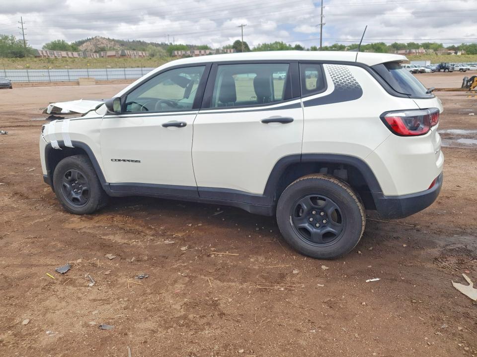 2021 Jeep Compass VIN 3C4NJDAB2MT591354 COPART salvage auction — FRONT END, Id - Salvage Certificate Of Title, sold $2,500 on 2026-08-03 (photo 2)