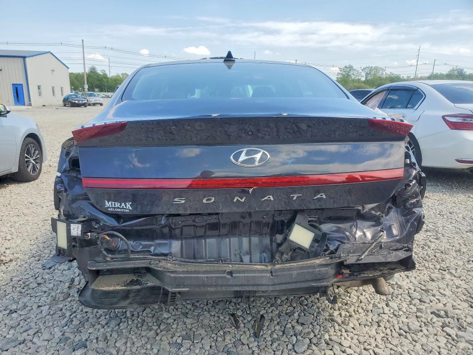 2023 Hyundai Sonata VIN KMHL24JA8PA286363 COPART salvage auction — REAR END, MA - CERT OF TITLE-SALVAGE, sold $10,900 on 2026-07-29 (photo 6)