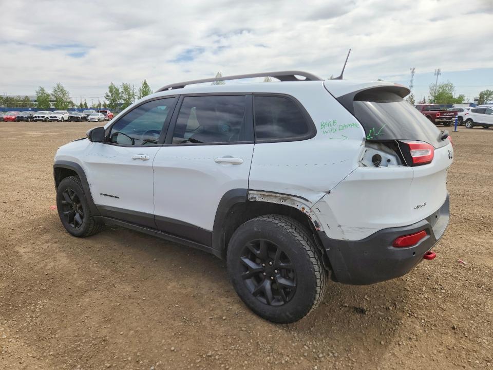2017 Jeep Cherokee VIN 1C4PJMBS9HW638385 COPART salvage auction — FRONT END, Ab - Bos - Salvage, sold $1,450 on 2026-07-28 (photo 2)
