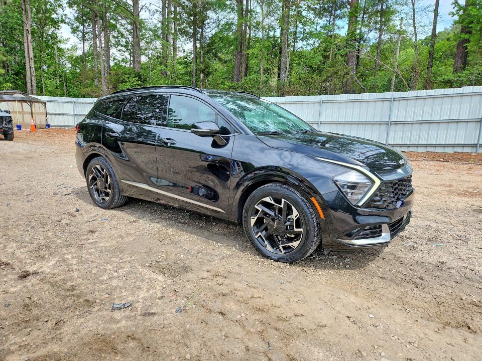 2024 Kia Sportage VIN 5XYK53DF6RG200639 COPART salvage auction — SIDE, Nc - Salvage Certificate Of Title, sold $500 on 2026-07-24 (photo 4)