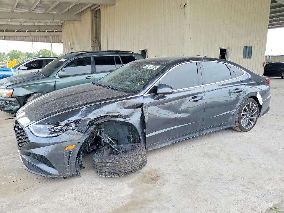 2022 Hyundai VIN KMHL34J28NA196603 COPART salvage auction — FRONT END, Fl - Cert Of Title Slvg Rebuildable, sold $6,200 on 2026-07-08 (photo 1)