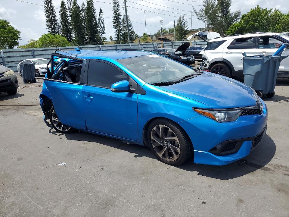 2018 Toyota Corolla VIN JTNKARJE3JJ561918 COPART salvage auction — ALL OVER, FL - CERT OF TTL-REBUILT&SLVG RBLD, sold $925 on 2026-07-20 (photo 4)