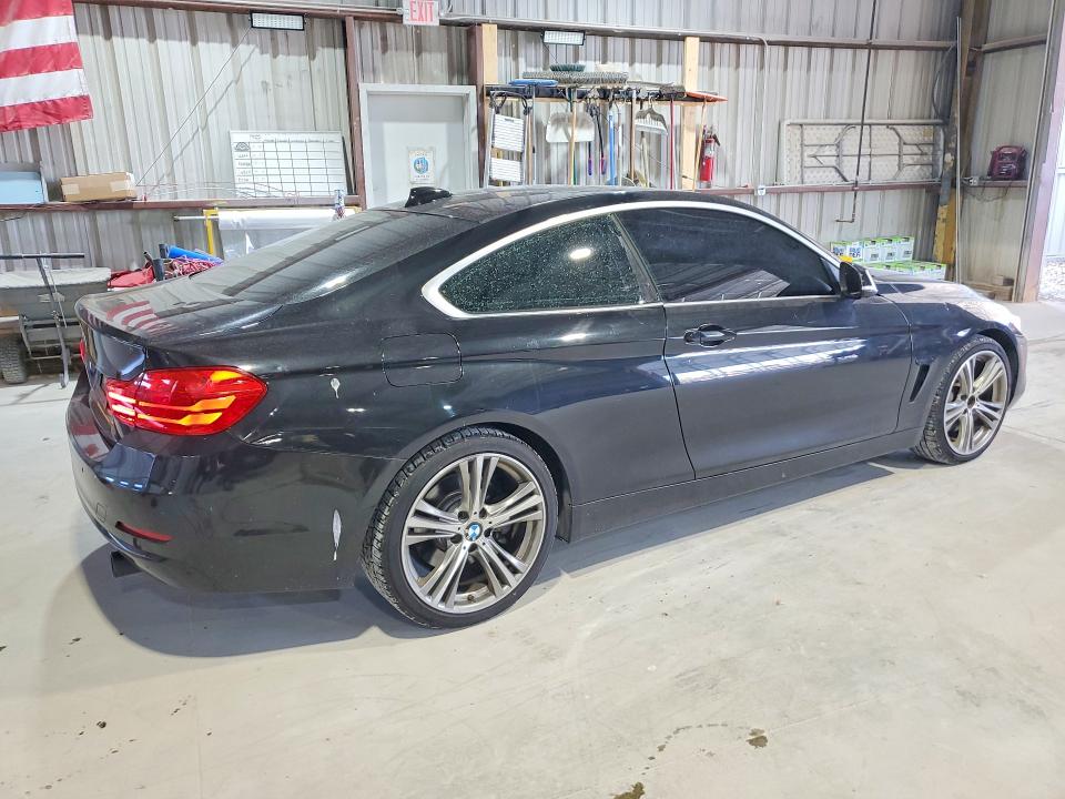 2017 BMW 4er VIN WBA4P1C5XHK522612 COPART salvage auction — HAIL, Mo - Certificate Of Title, sold $11,800 on 2026-08-03 (photo 3)