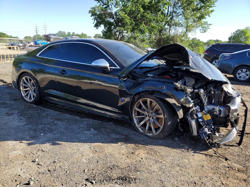 2023 Audi RS5 VIN WUANWAF5XPA900330 COPART salvage auction — FRONT END, MD - CERT OF SALVAGE > 75% DAMAGE, sold $8,700 on 2026-10-01 (photo 4)