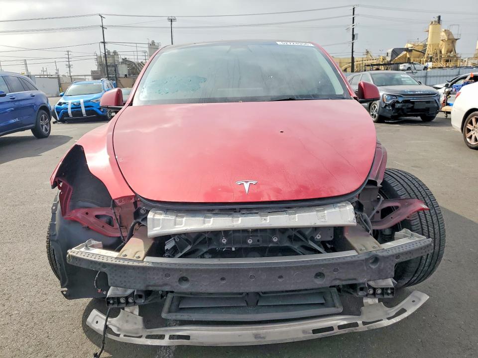 2021 Tesla VIN 5YJYGAEE3MF297300 COPART salvage auction — FRONT END, Ca - Salvage Certificate, sold $6,300 on 2026-07-20 (photo 5)