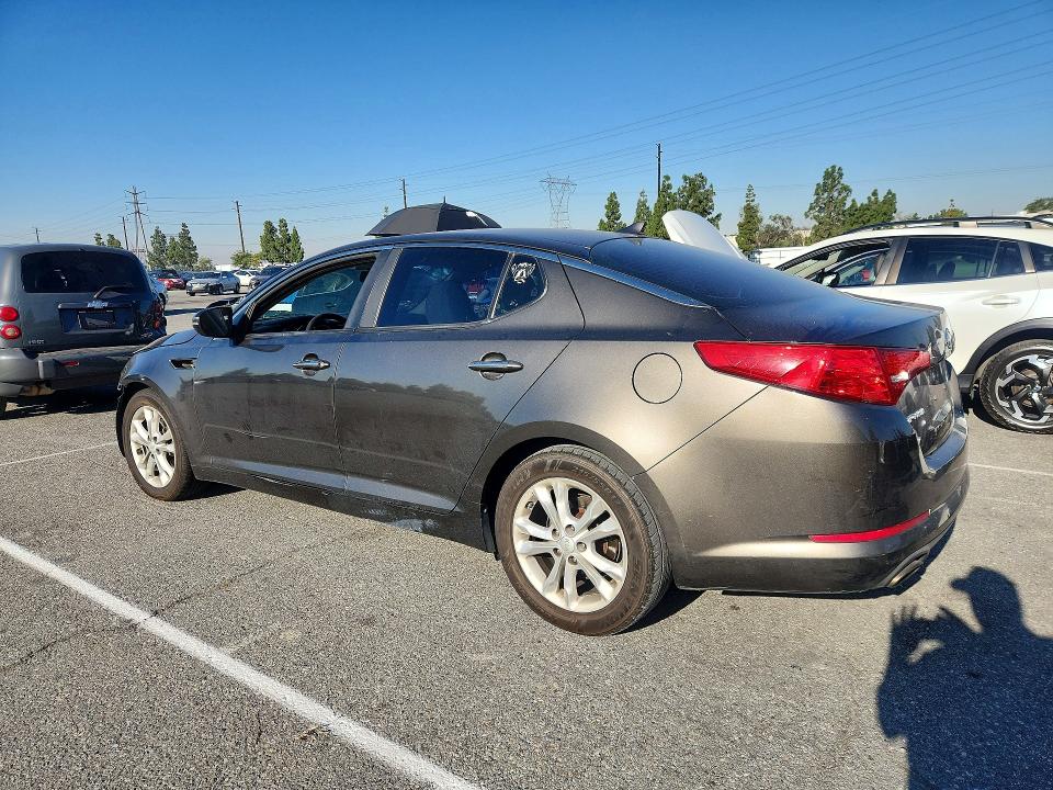 2012 Kia VIN 5XXGM4A72CG033221 COPART salvage auction — FRONT END, Ca - Salvage Certificate, sold $1,100 on 2026-07-07 (photo 2)