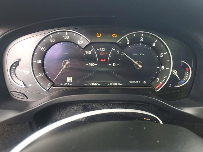 2018 BMW X3 VIN 5UXTR9C54JLD68021 COPART salvage auction — FRONT END, Oh - Cert Of Title-Repossession, sold $7,900 on 2026-07-15 (photo 9)