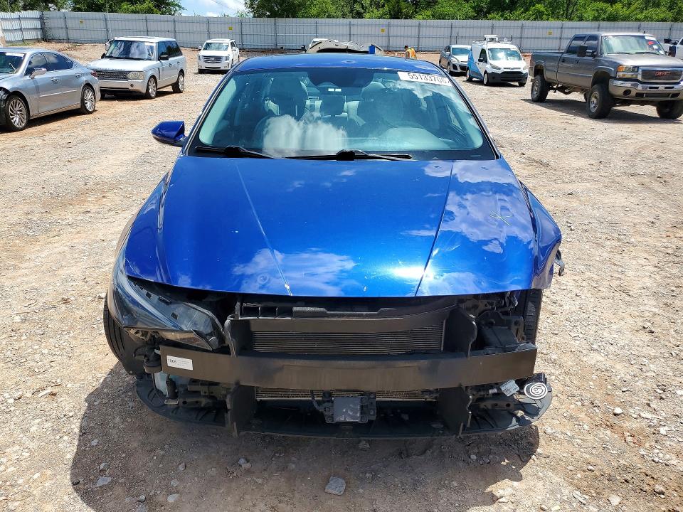 2021 Hyundai VIN 5NPLP4AG7MH026731 COPART salvage auction — FRONT END, Ok - Cert Of Title-Salvage, sold $4,800 on 2026-07-28 (photo 5)