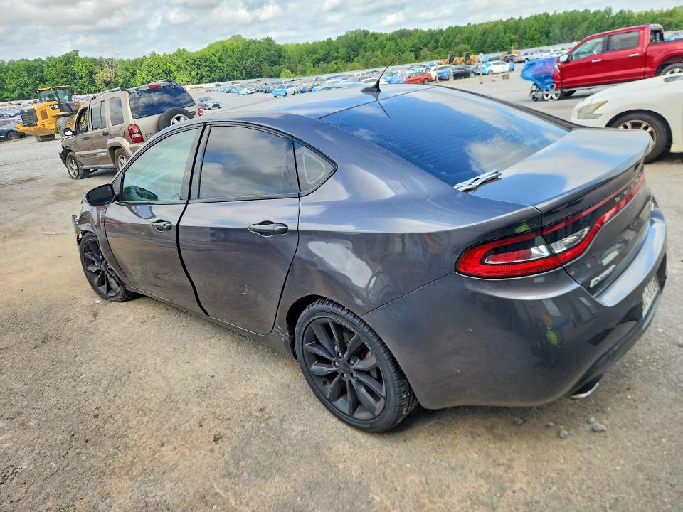 2016 Dodge Dart VIN 1C3CDFGB7GD823723 COPART salvage auction — FRONT END, TN - SALVAGE CERTIFICATE, sold $875 on 2026-07-02 (photo 2)