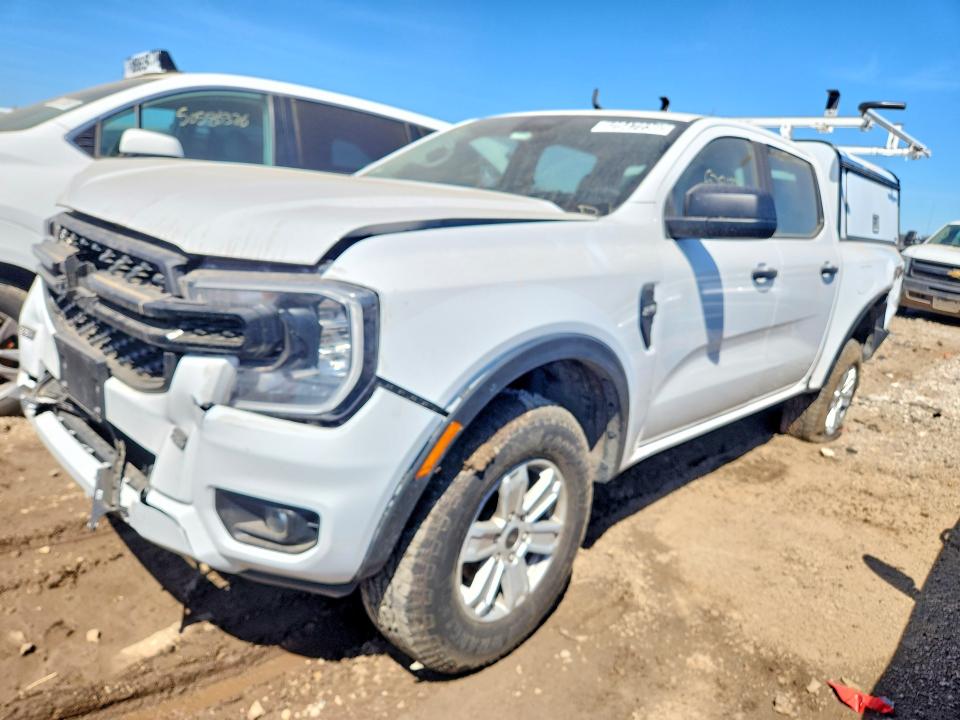 2024 Ford Ranger VIN 1FTER4PH6RLE42128 COPART salvage auction — FRONT END, VA - CERT OF TITLE - SALVAGE, sold $8,100 on 2026-07-30 (photo 1)