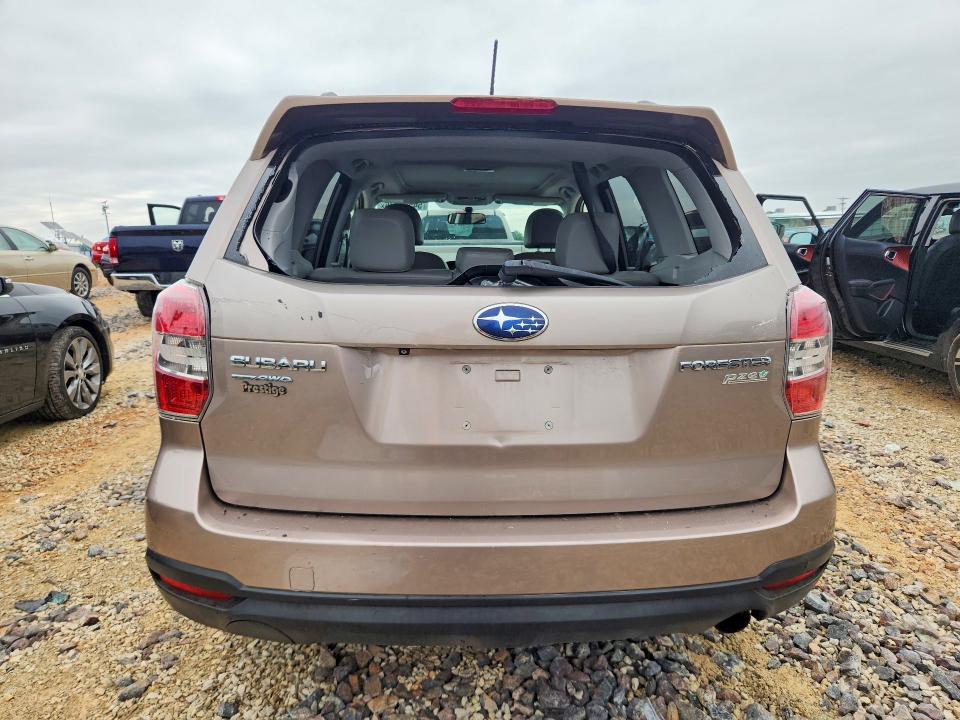 2014 Subaru Forester VIN JF2SJAHC2EH471006 COPART salvage auction — HAIL, Mo - Salvage Certificate Of Title, sold $300 on 2026-07-20 (photo 6)