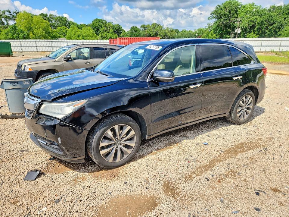 2016 Acura Mdx VIN 5FRYD3H43GB018289 — COPART salvage auction photo