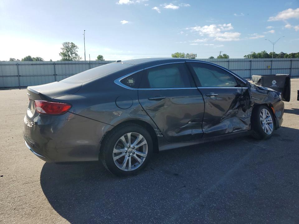 2015 Chrysler 200 VIN 1C3CCCABXFN726194 COPART salvage auction — SIDE, Nc - Salvage Certificate Of Title, sold $275 on 2026-07-09 (photo 3)