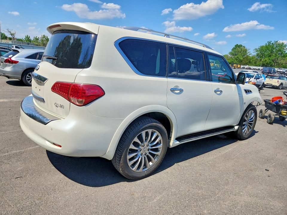 2017 Infiniti Qx80 VIN JN8AZ2NE3H9160914 COPART salvage auction — FRONT END, NJ - CERT OF TITLE-SALVAGE, sold $4,950 on 2026-07-07 (photo 3)