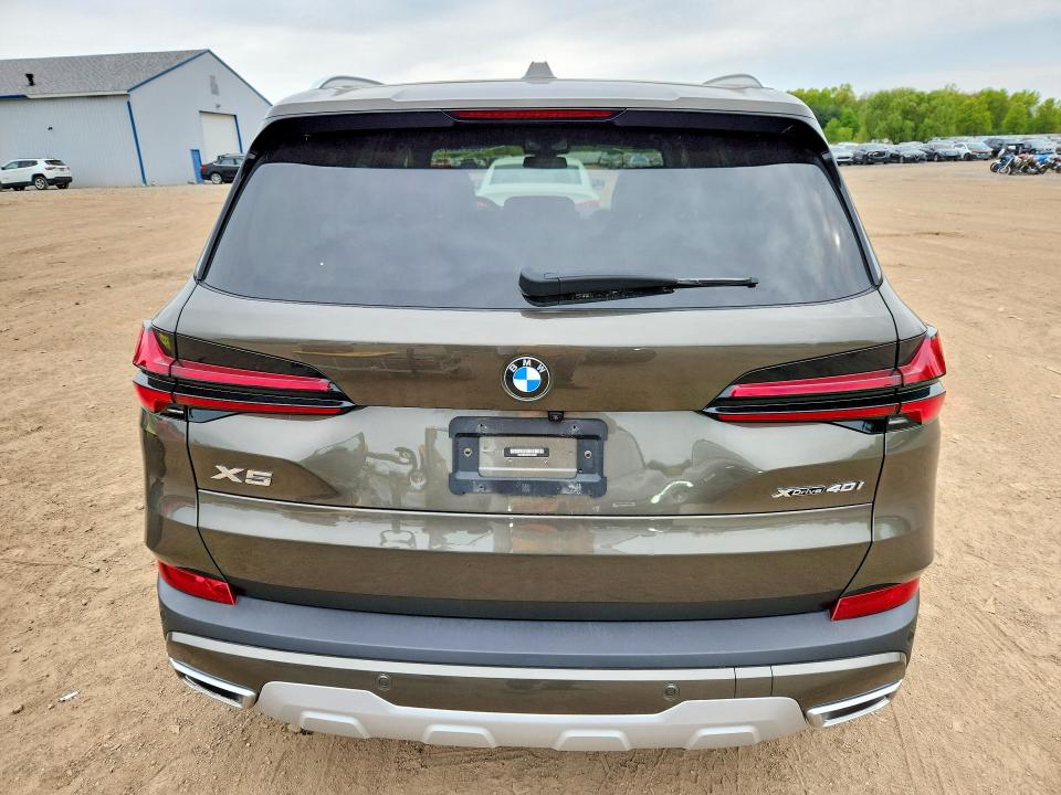 2024 BMW X5 VIN 5UX23EU03R9R43269 COPART salvage auction — HAIL, Oh - Cert Of Title-Salvage, sold $13,300 on 2026-07-30 (photo 6)