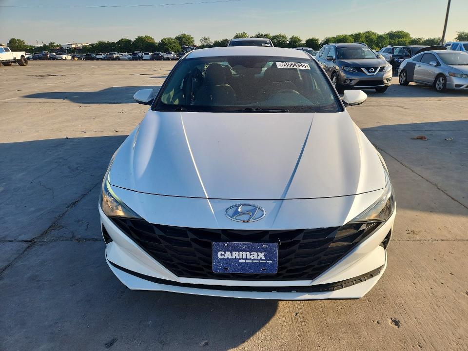 2022 Hyundai Elantra VIN 5NPLM4AG7NH067144 COPART salvage auction — SIDE, Tx - Salvage Vehicle Title, sold $4,050 on 2026-07-23 (photo 5)