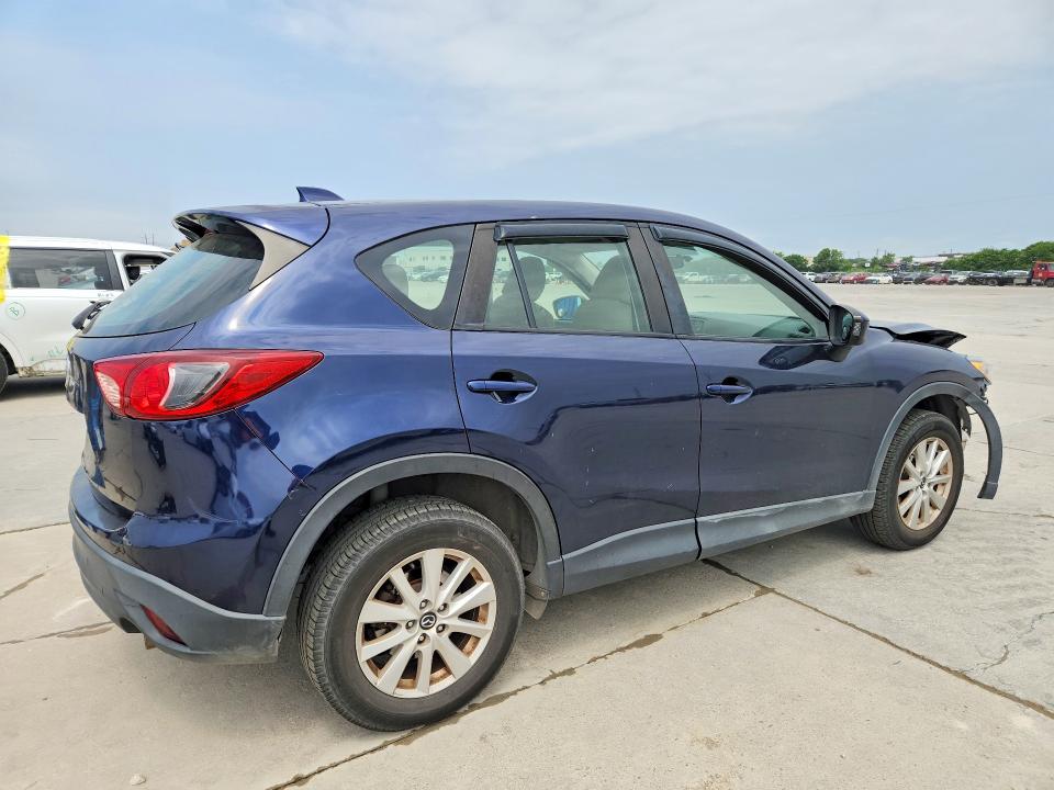 2014 Mazda VIN JM3KE2BE5E0382068 COPART salvage auction — FRONT END, Tx - Cert Of Title-Rebuilt Salvage, sold $550 on 2026-07-09 (photo 3)