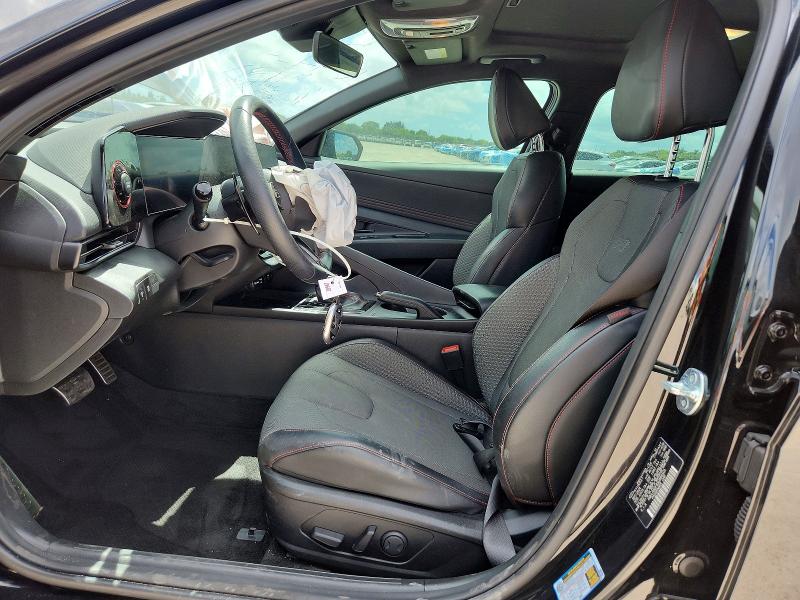 2025 Hyundai Elantra VIN KMHLR4DF8SU886505 COPART salvage auction — FRONT END, Fl - Cert Of Title Slvg Rebuildable, sold $5,700 on 2026-07-02 (photo 7)