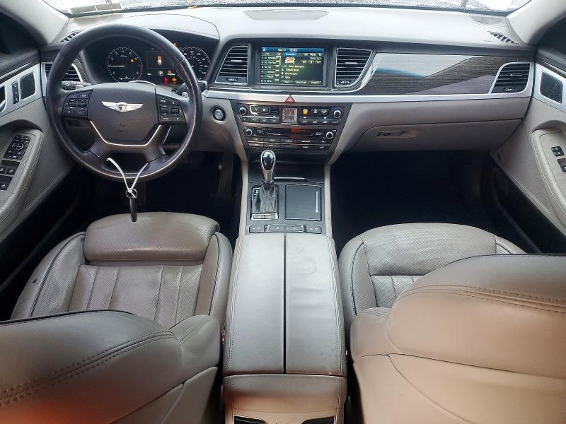 2015 Hyundai Genesis VIN KMHGN4JE4FU041214 COPART salvage auction — FRONT END, PA - CERTIFICATE OF SALVAGE, sold $1,650 on 2026-07-31 (photo 8)