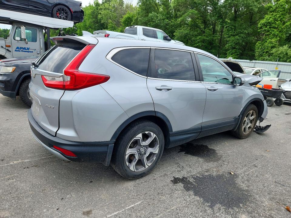 2018 Honda Cr-v VIN 7FARW2H51JE070955 COPART salvage auction — FRONT END, Nj - Cert Of Title-Salvage, sold $150 on 2026-07-21 (photo 3)