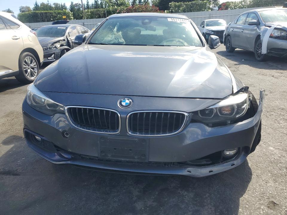 2019 BMW 4er VIN WBA4J1C53KBM15412 COPART salvage auction — REAR END, Ca - Salvage Certificate, sold $2,350 on 2026-08-20 (photo 5)